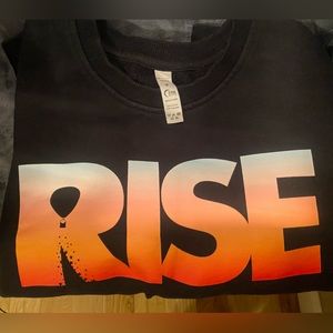 Zyia Black “RISE” Sweatshirt